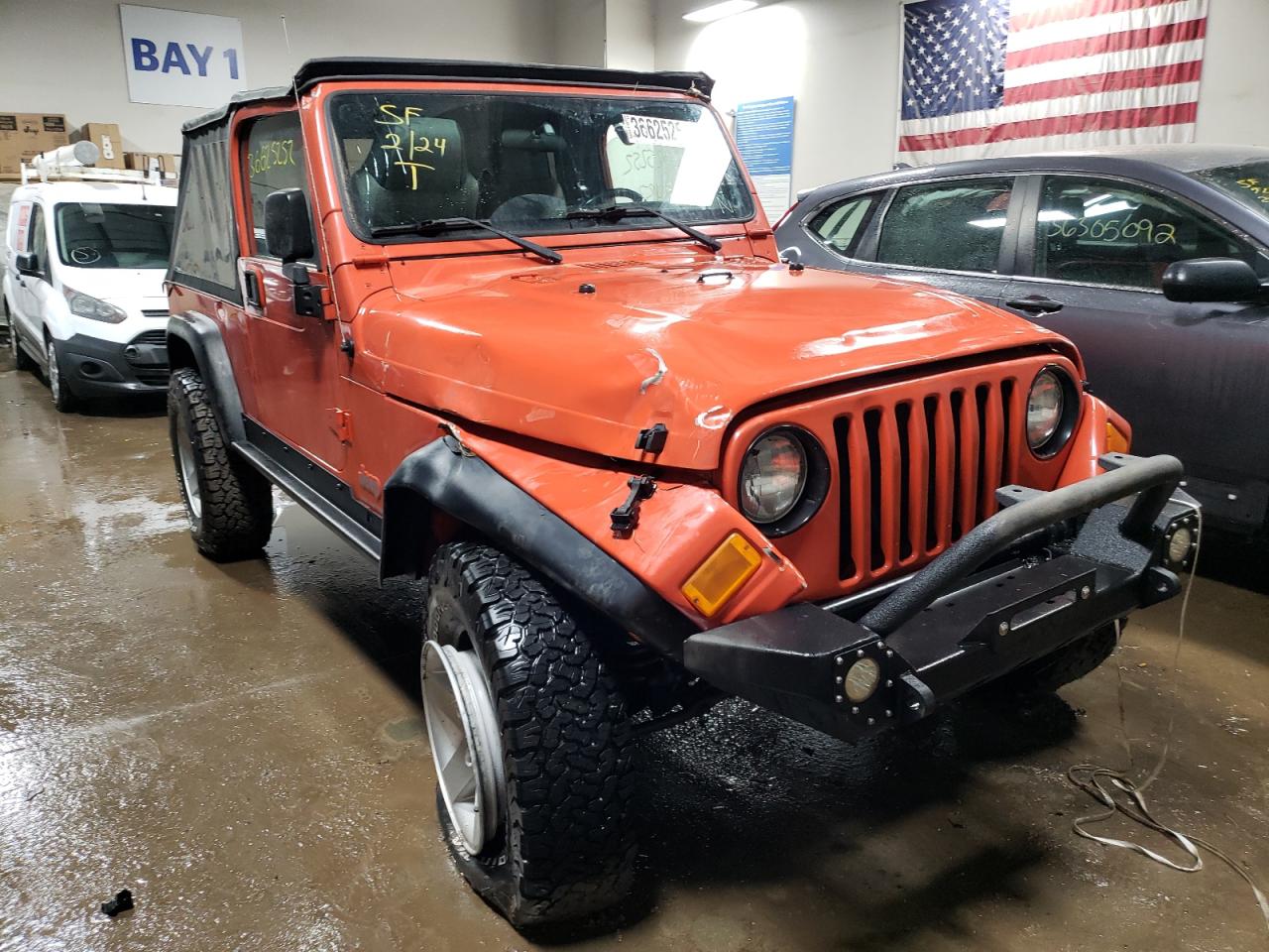JEEP WRANGLER / 2005 with VIN 1J4FA44S55P364806 - Photo from auction