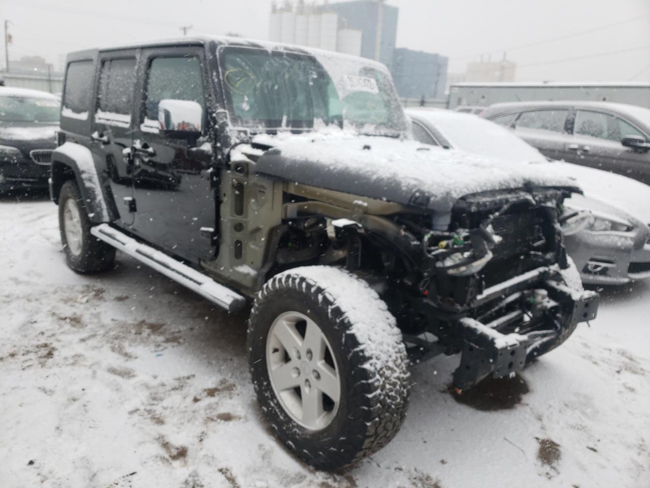 JEEP WRANGLER U 2017 with VIN 1C4BJWDG4HL692998 - Photo from auction