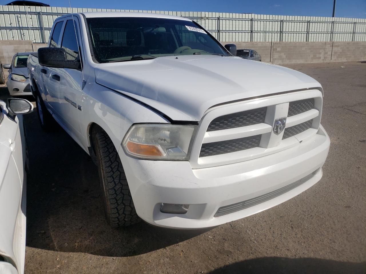DODGE RAM 1500 S 2012 with VIN 1C6RD6FT3CS212522 - Photo from auction