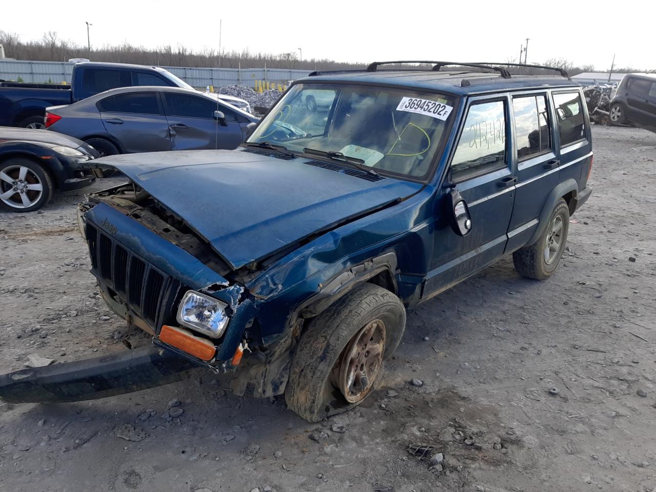 Photo 2 from auction – 1997 JEEP CHEROKEE S with VIN 1J4FT68S7VL540424