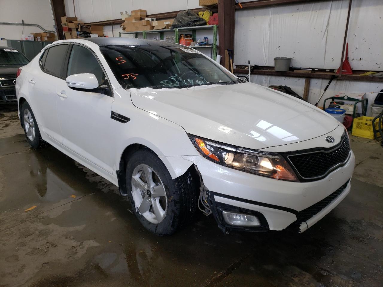 KIA OPTIMA LX 2015 with VIN KNAGM4A70F5624959 - Photo from auction