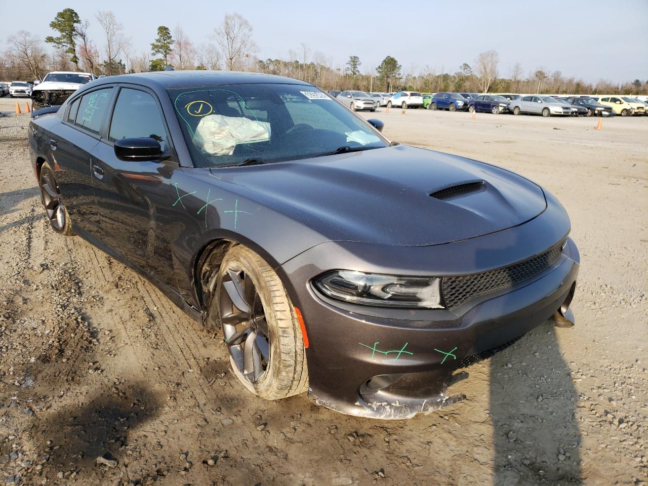 DODGE CHARGER GT 2019 with VIN 2C3CDXHGXKH607778 - Photo from auction