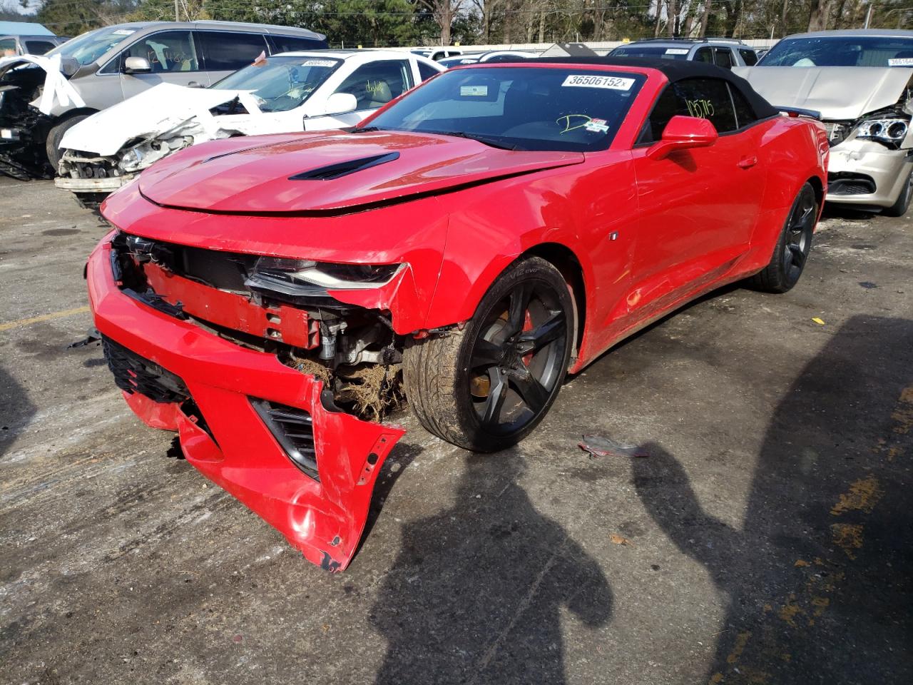 Photo 2 from auction – 2017 CHEVROLET CAMARO SS with VIN 1G1FF3D73H0178734