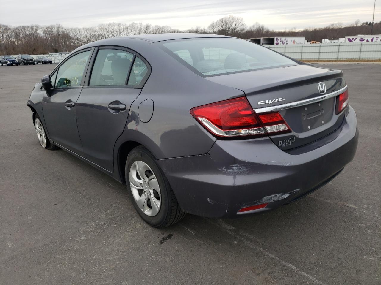 Photo 3 from auction – 2014 HONDA CIVIC LX with VIN 2HGFB2F55EH548986