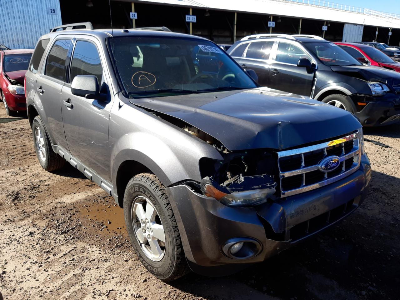 Photo 1 from auction – 2012 FORD ESCAPE XLT with VIN 1FMCU0DG7CKB12274