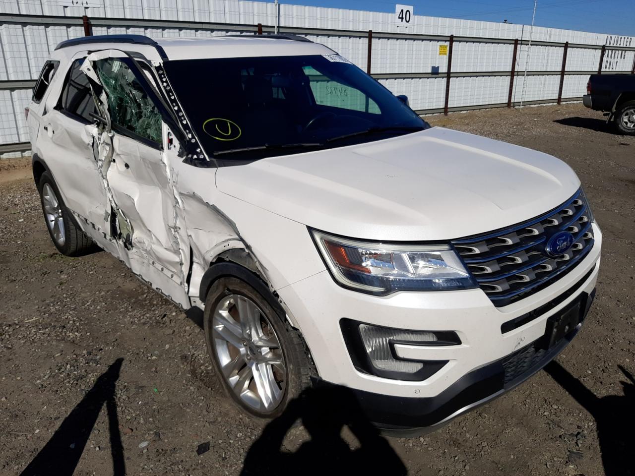 FORD EXPLORER X 2016 with VIN 1FM5K7D88GGC66985 - Photo from auction