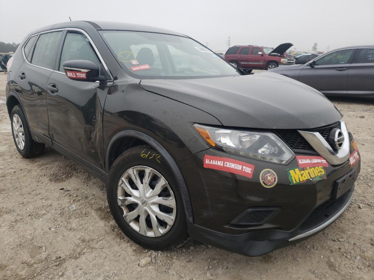 NISSAN ROGUE S 2016 with VIN JN8AT2MT4GW030819 - Photo from auction