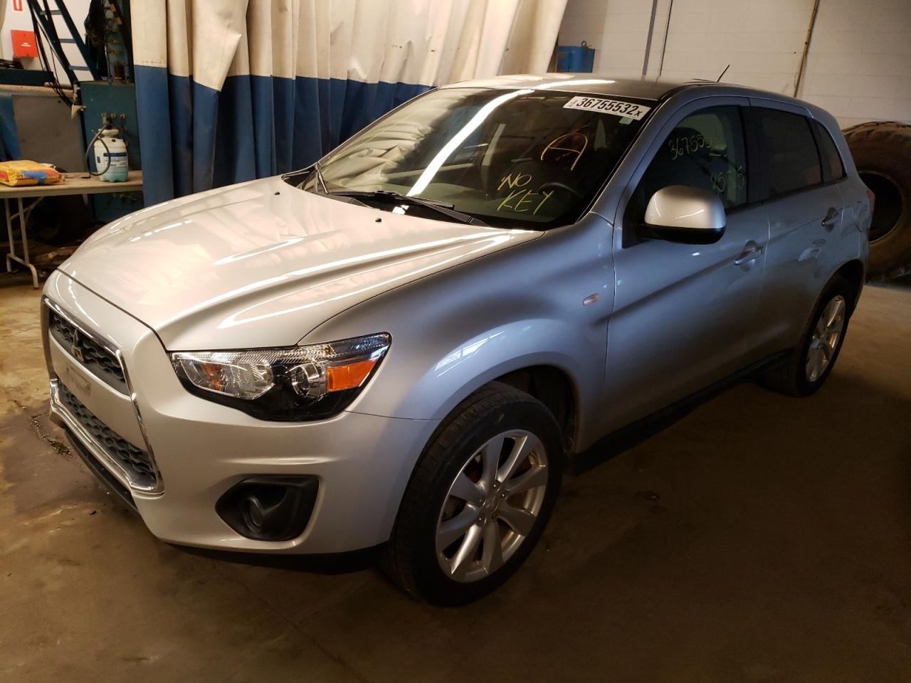 Photo 2 from auction – 2015 MITSUBISHI OUTLANDER with VIN 4A4AP3AU1FE018403