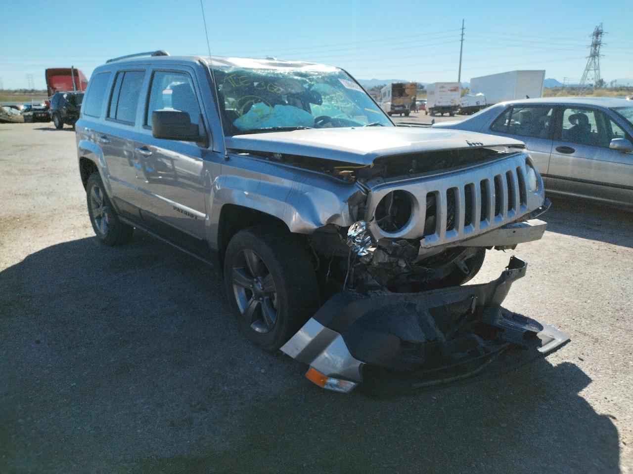 Photo 1 from auction – 2016 JEEP PATRIOT SP with VIN 1C4NJPBA5GD602154