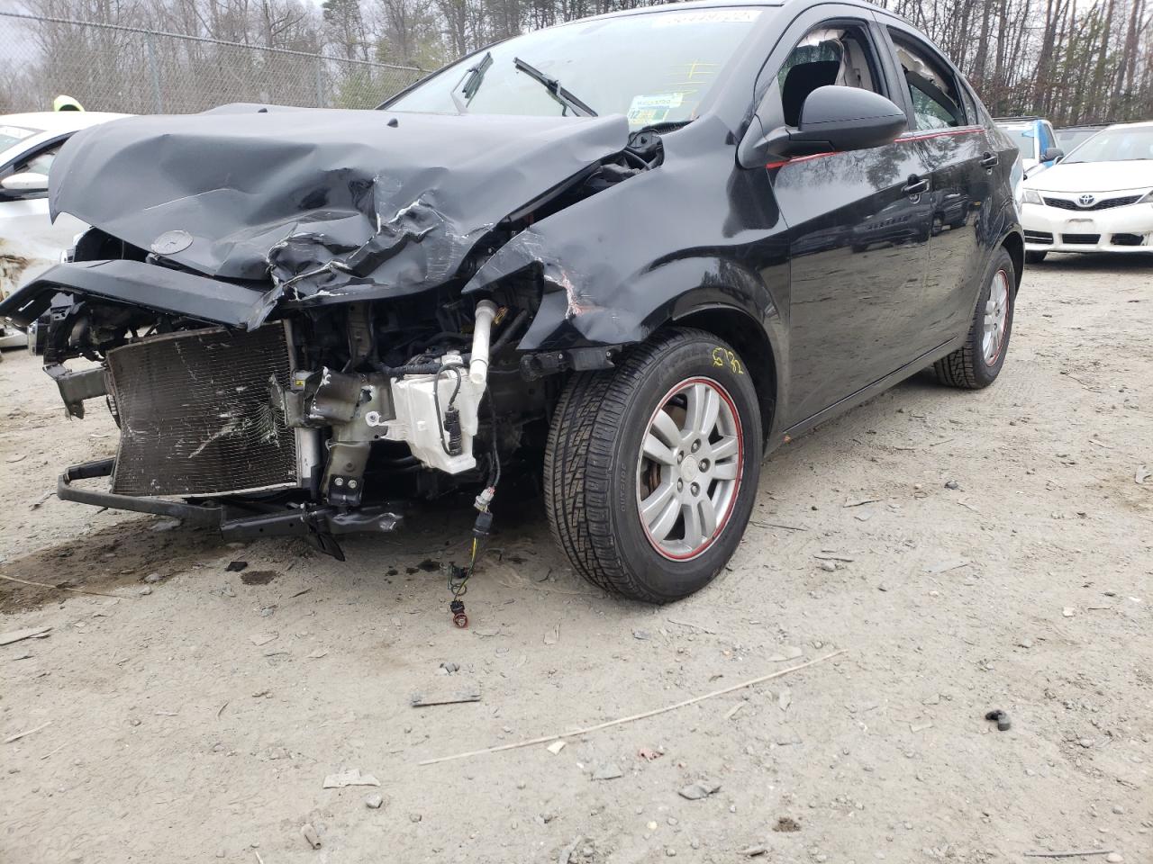 Photo 2 from auction – 2016 CHEVROLET SONIC LT with VIN 1G1JC5SH6G4169401