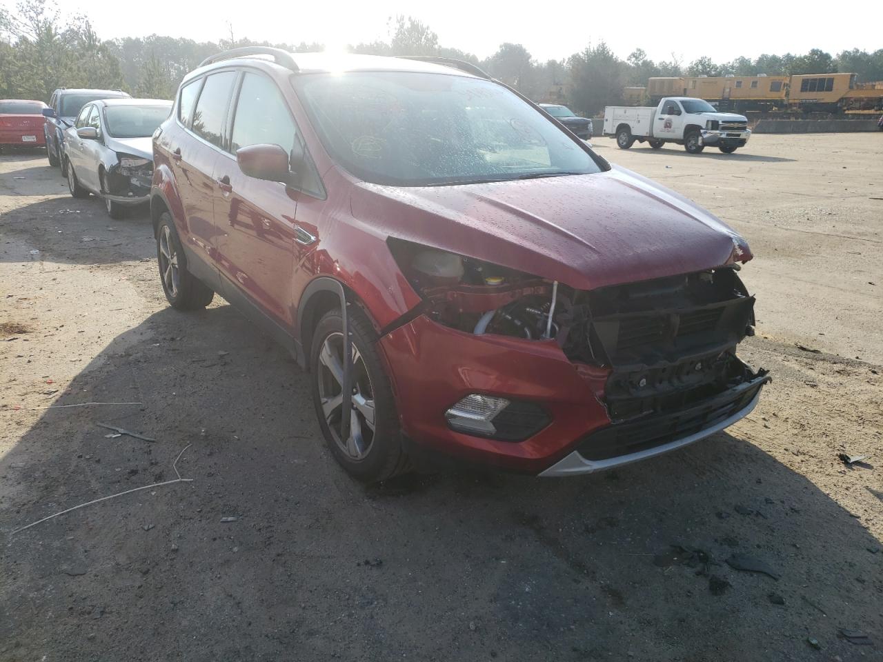 Photo 1 from auction – 2017 FORD ESCAPE SE with VIN 1FMCU0GD5HUD81919