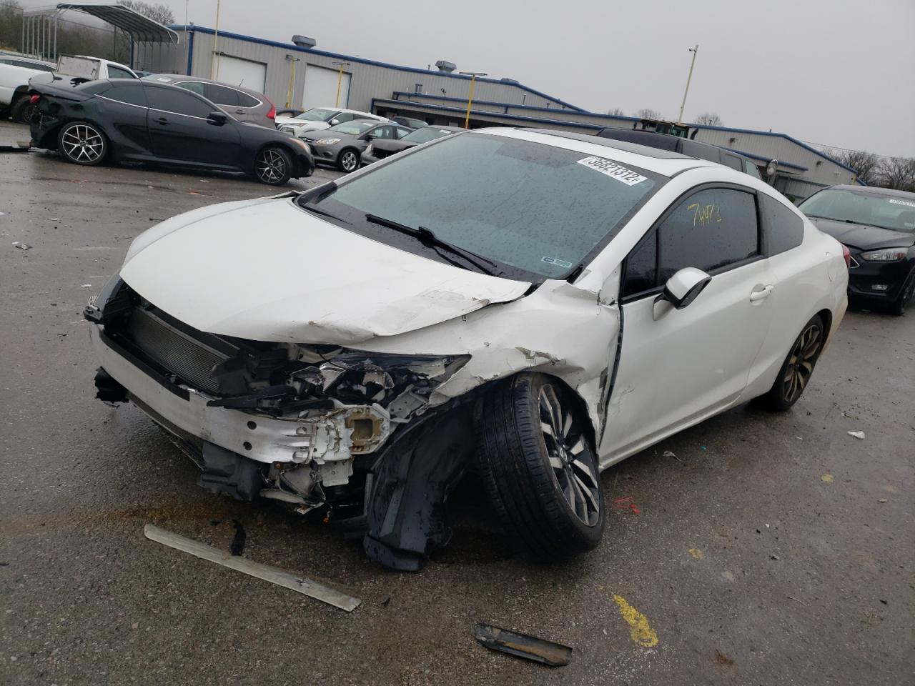 Photo 2 from auction – 2015 HONDA CIVIC with VIN 2HGFG3B06FH525462