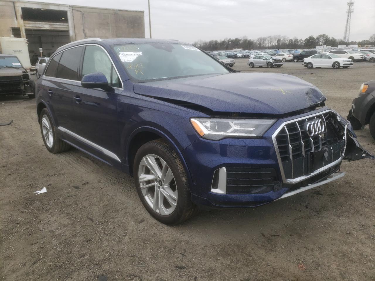 Photo 1 from auction – 2021 AUDI Q7 PREMIUM with VIN WA1LJAF74MD025139