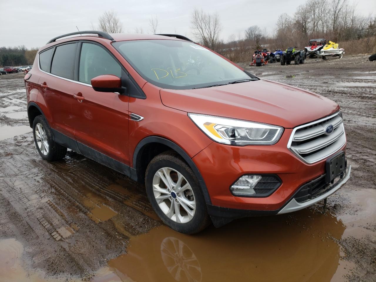 Photo 1 from auction – 2019 FORD ESCAPE SEL with VIN 1FMCU9HD5KUC25163