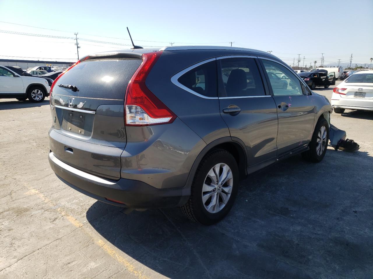Photo 4 from auction – 2013 HONDA CR-V EXL with VIN 2HKRM3H79DH505817