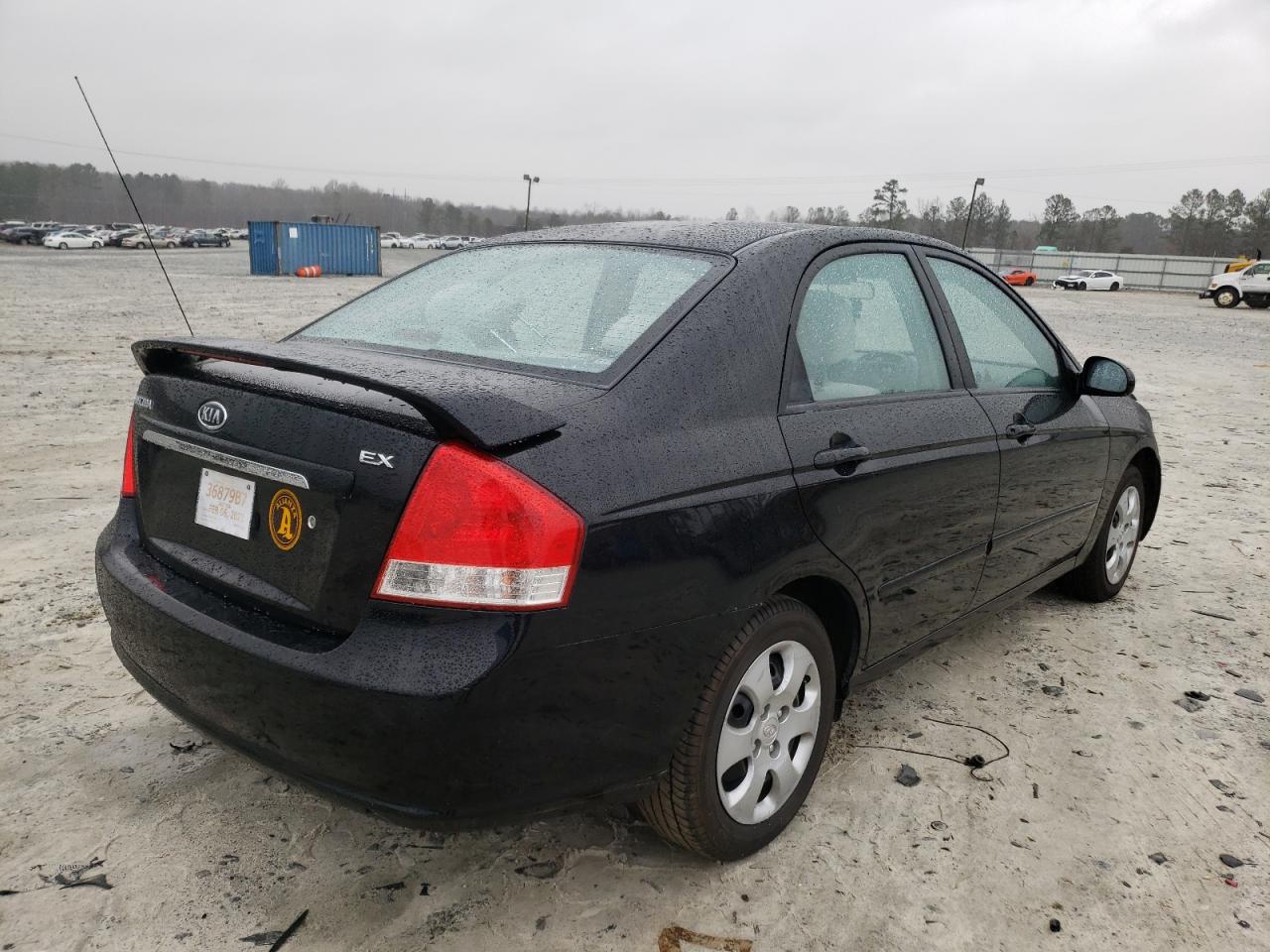 Photo 4 from auction – 2007 KIA SPECTRA EX with VIN KNAFE122675451458