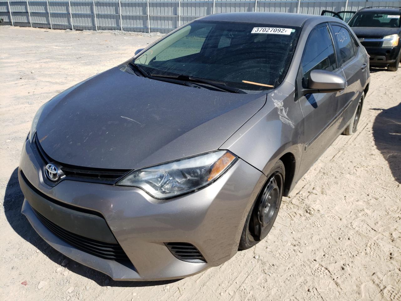 Photo 2 from auction – 2016 TOYOTA COROLLA L with VIN 2T1BURHE0GC540109