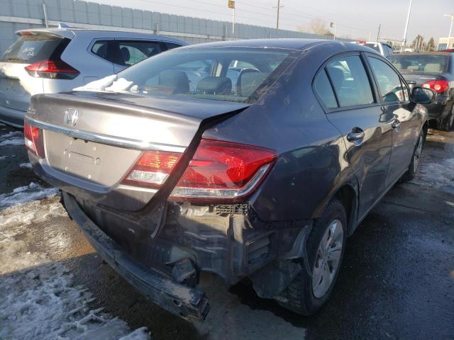 Photo 4 from auction – 2014 HONDA CIVIC LX with VIN 19XFB2F59EE047836