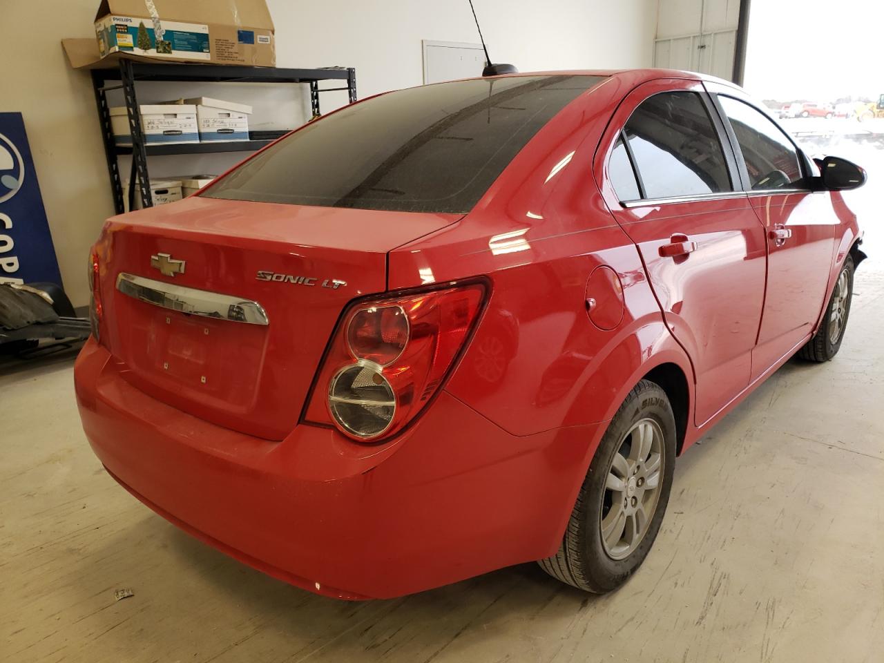 Photo 4 from auction – 2015 CHEVROLET SONIC LT with VIN 1G1JC5SH9F4118814