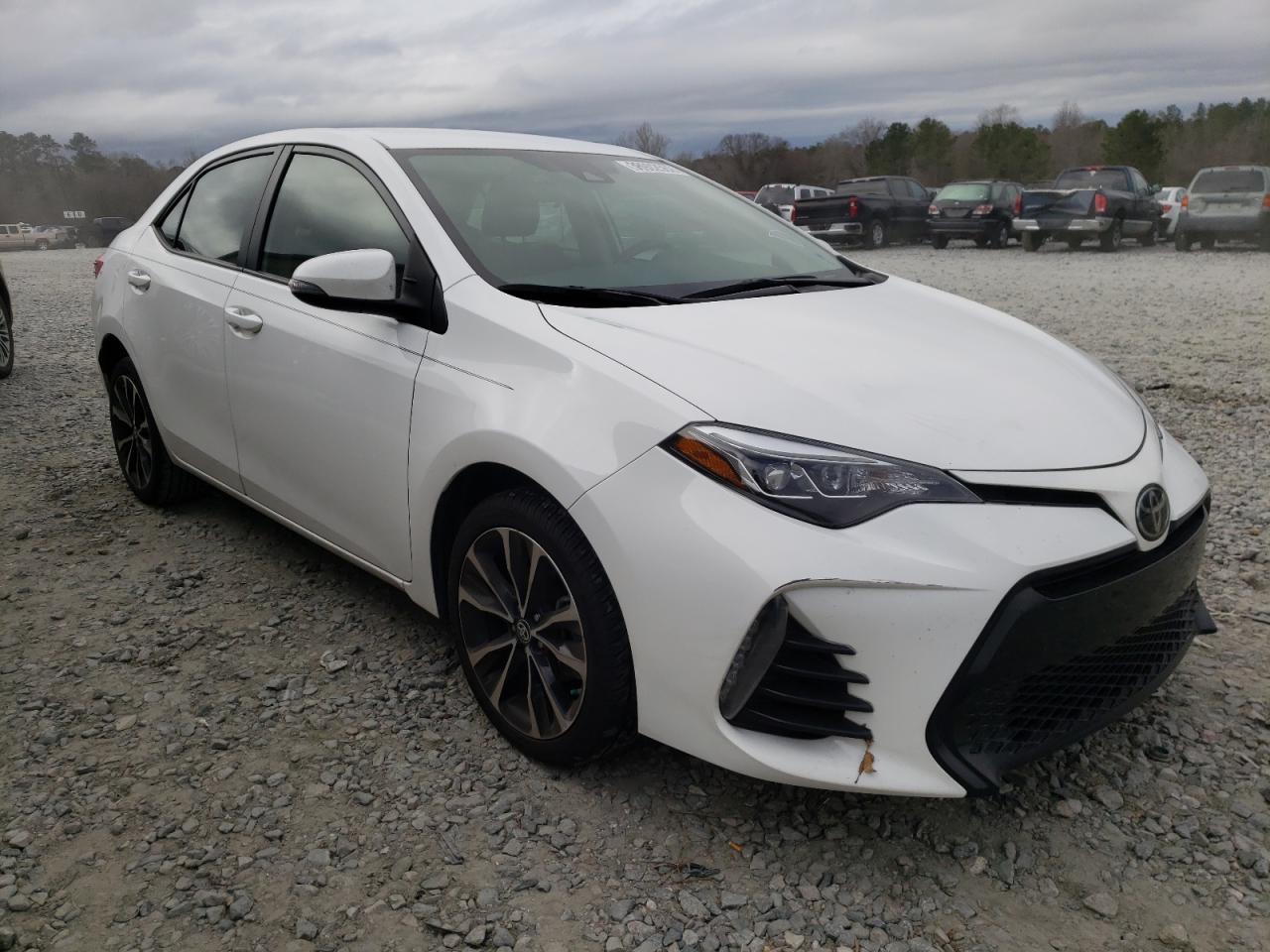 TOYOTA COROLLA L 2019 with VIN 2T1BURHE7KC176151 - Photo from auction