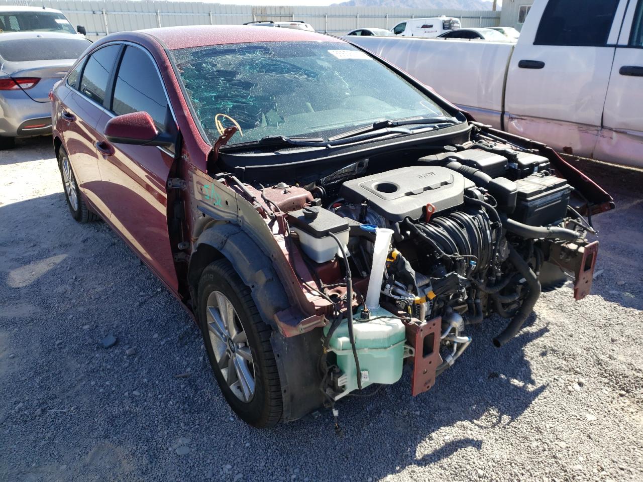 Photo 1 from auction – 2015 HYUNDAI SONATA SE with VIN 5NPE24AF1FH255102