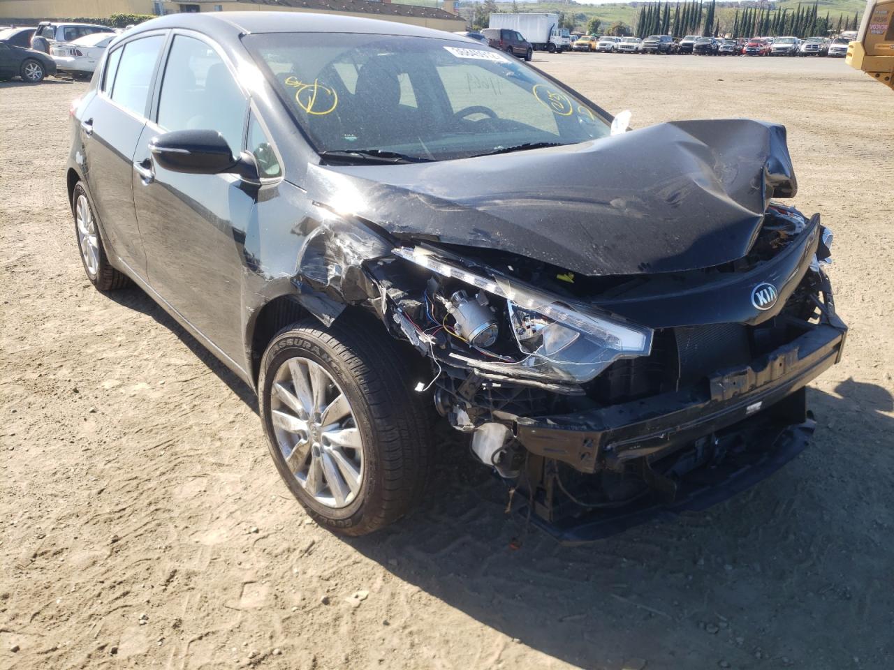 KIA FORTE EX 2015 with VIN KNAFX5A8XF5346251 - Photo from auction