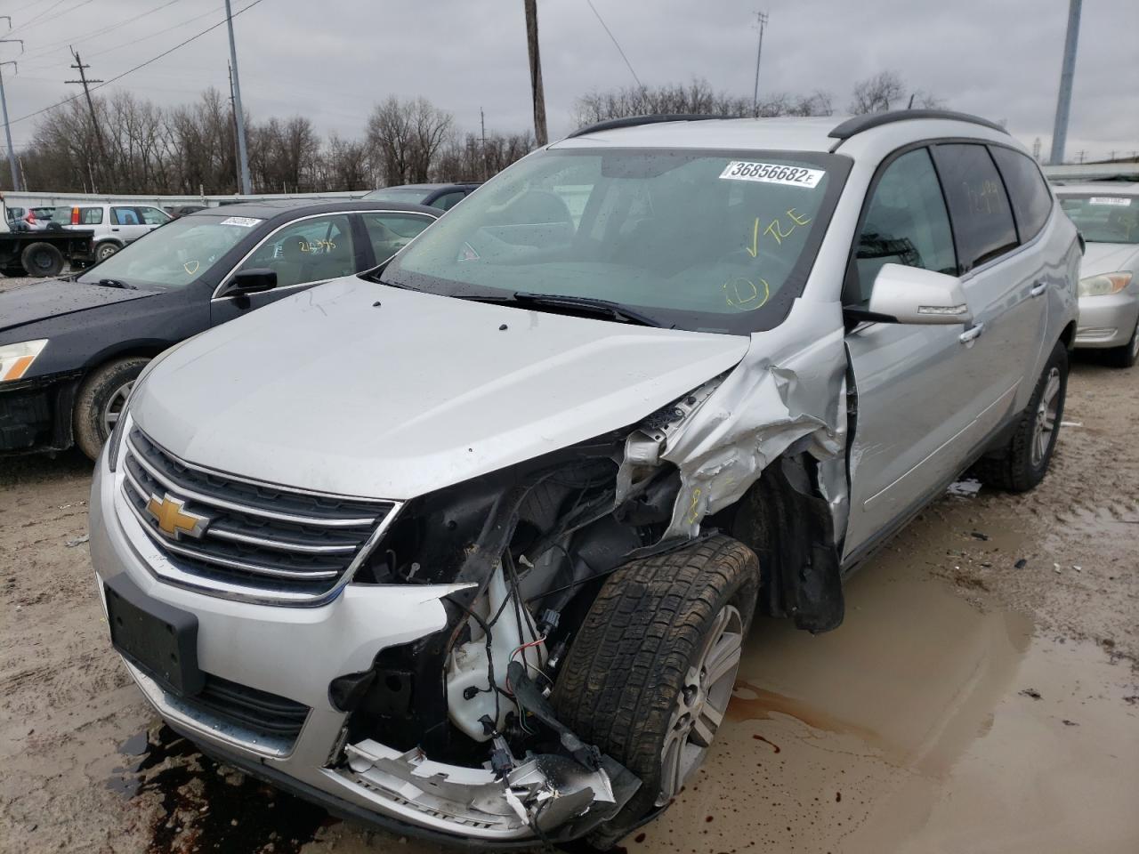 Photo 9 from auction – 2016 CHEVROLET TRAVERSE L with VIN 1GNKRGKD8GJ345621