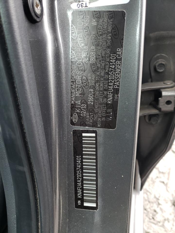 Photo 10 from auction – 2013 KIA FORTE EX with VIN KNAFU4A21D5741401