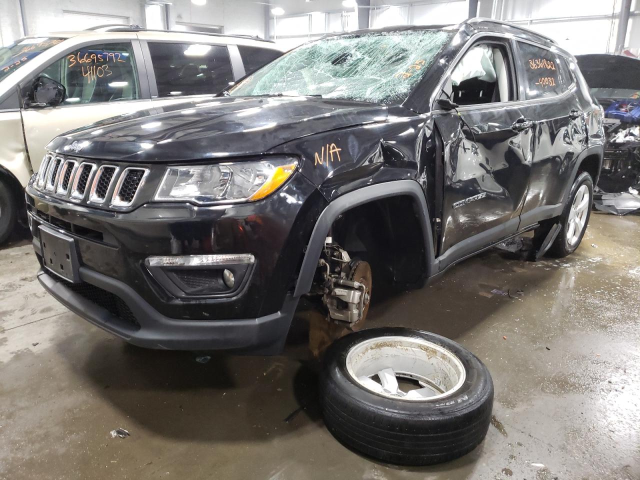 Photo 2 from auction – 2017 JEEP COMPASS LA with VIN 3C4NJDBB3HT627718