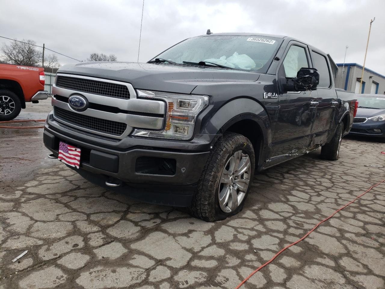 Photo 2 from auction – 2018 FORD F150 SUPER with VIN 1FTEW1EG8JFD66996
