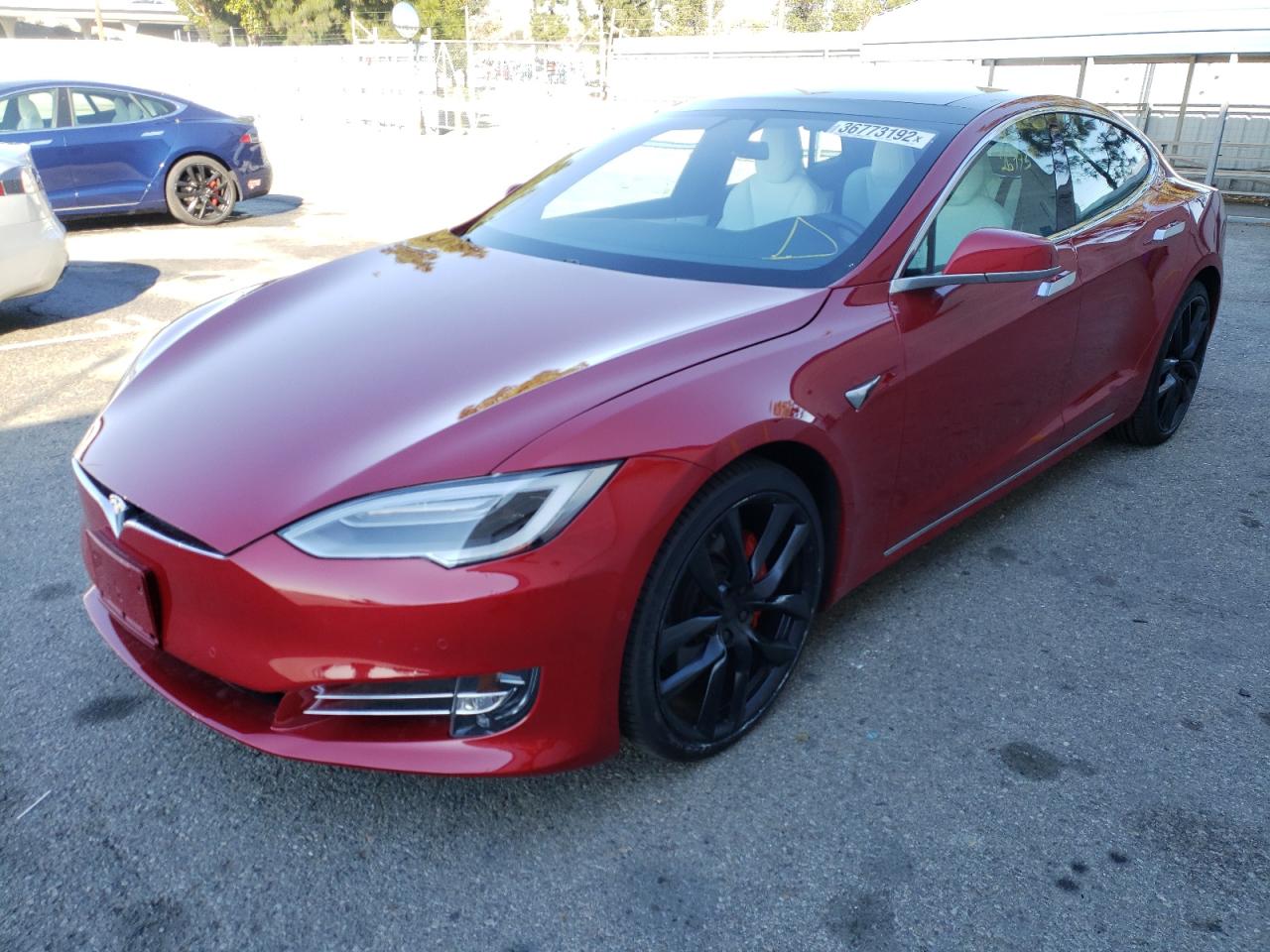 Photo 2 from auction – 2018 TESLA MODEL S with VIN 5YJSA1E4XJF281346