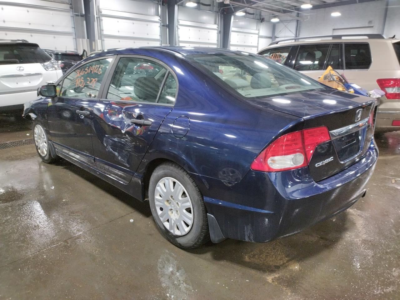 Photo 3 from auction – 2010 HONDA CIVIC VP with VIN 19XFA1F34AE000803