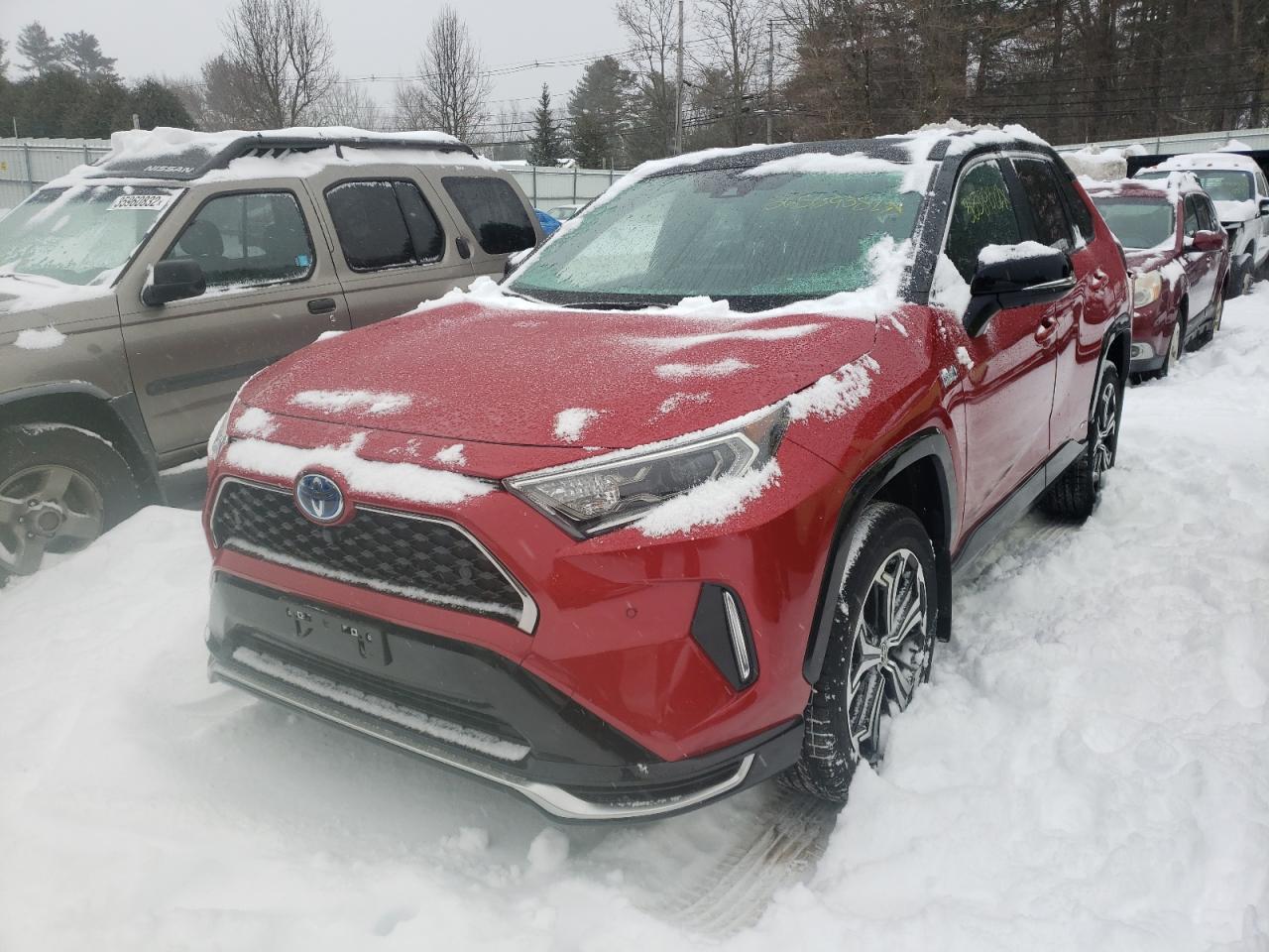 Photo 2 from auction – 2021 TOYOTA RAV4 PRIME with VIN JTMFB3FV7MD073597