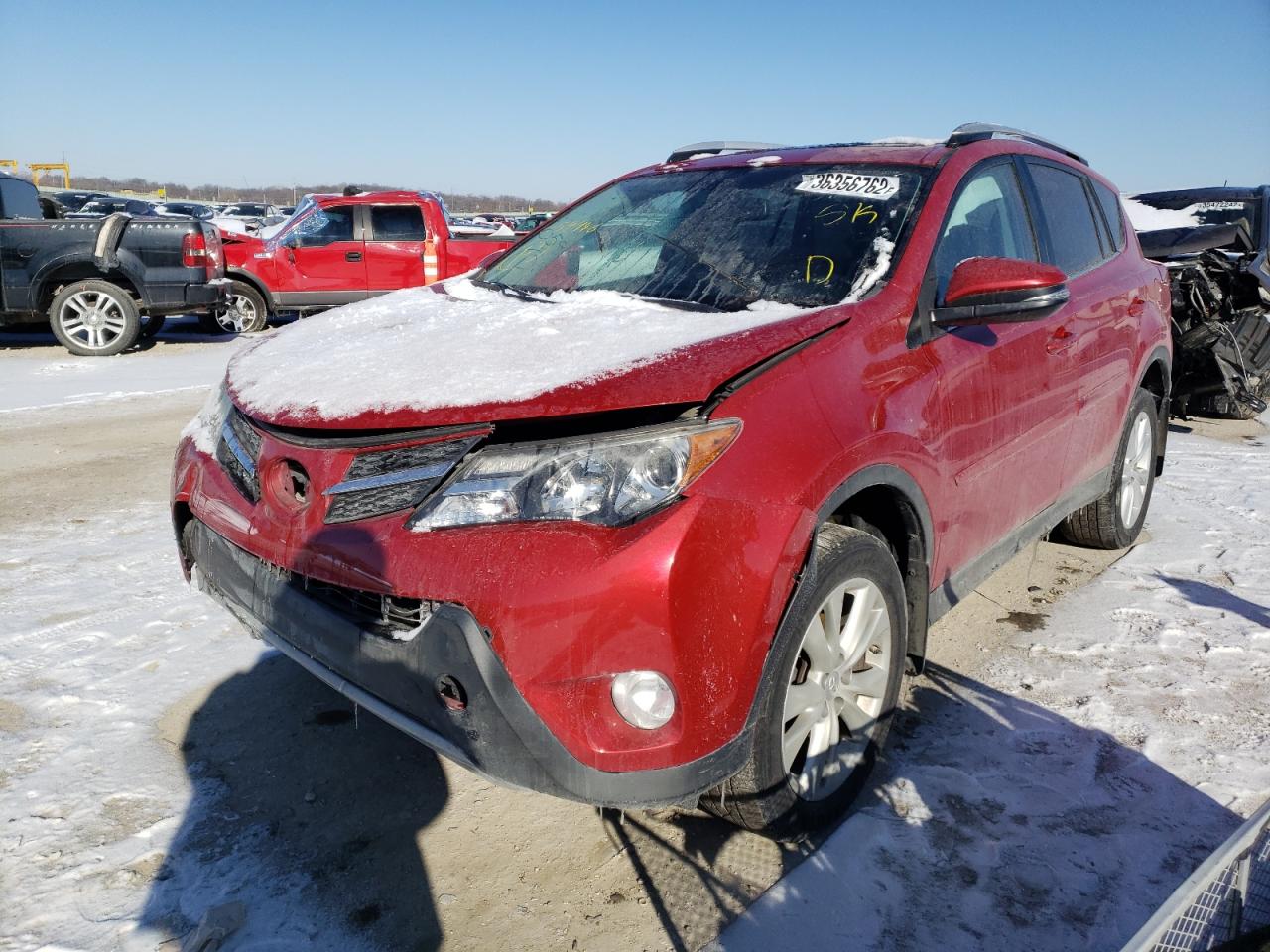 Photo 2 from auction – 2013 TOYOTA RAV4 LIMIT with VIN 2T3DFREV9DW059946