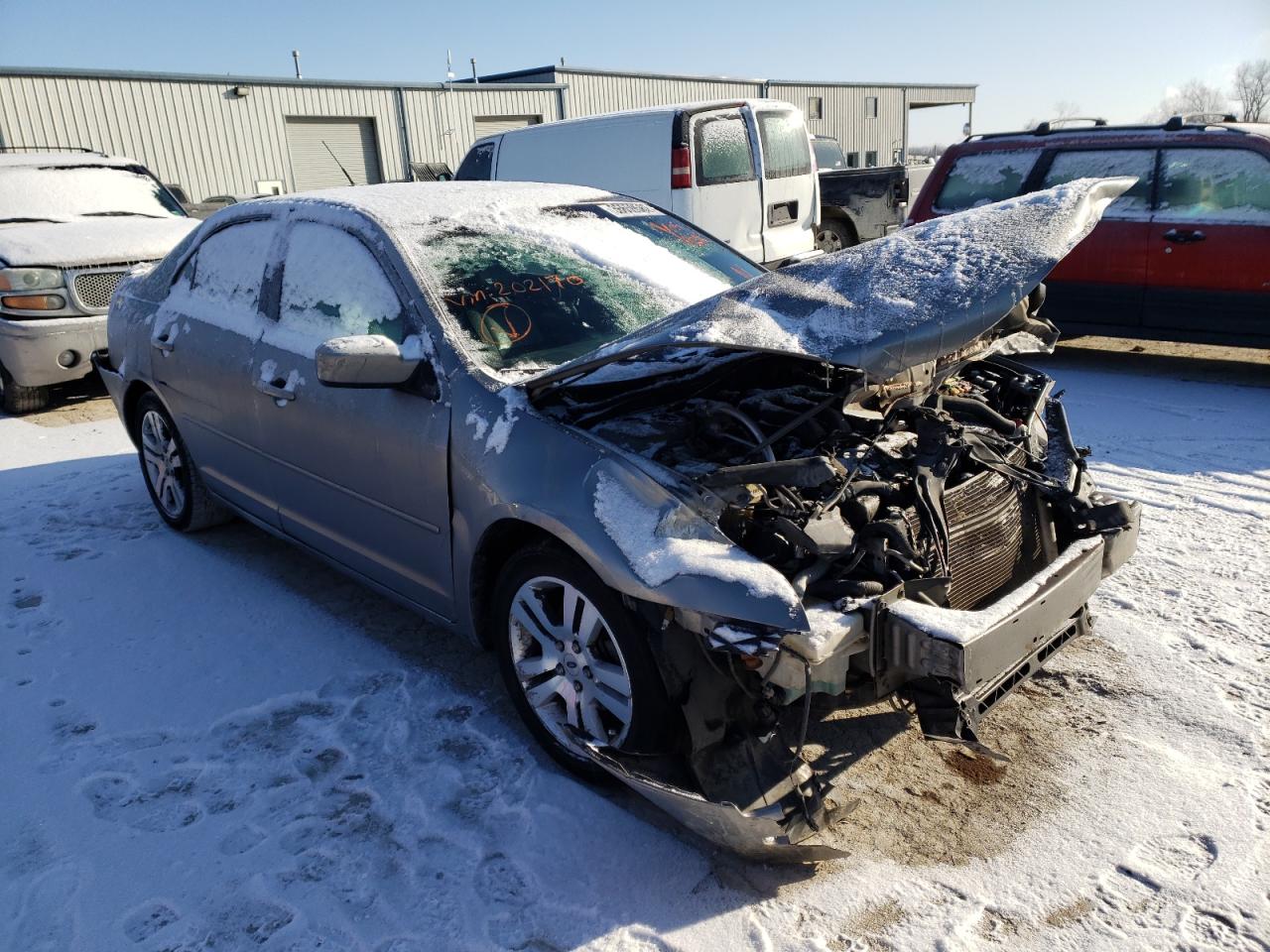 FORD FUSION SEL 2008 with VIN 3FAHP08178R202170 - Photo from auction
