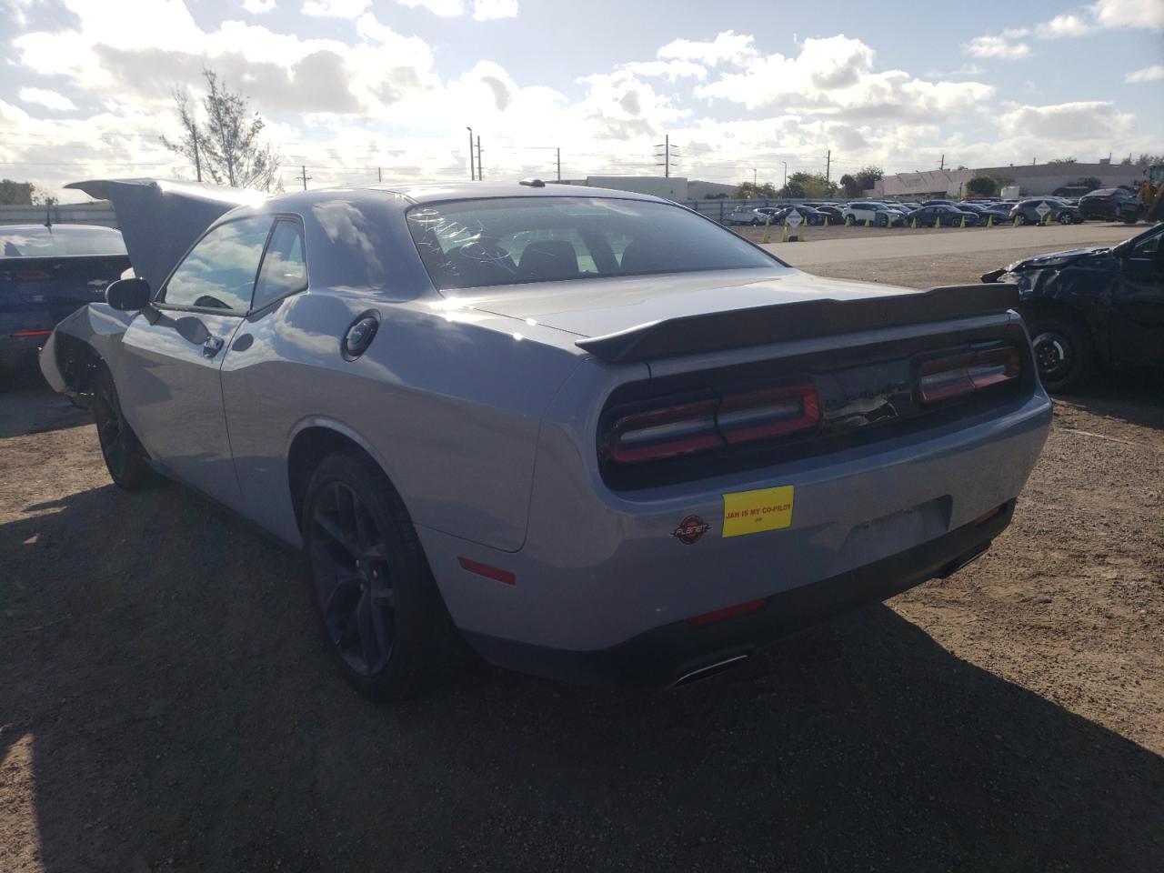 Photo 3 from auction – 2020 DODGE CHALLENGER with VIN 2C3CDZAG4LH195283