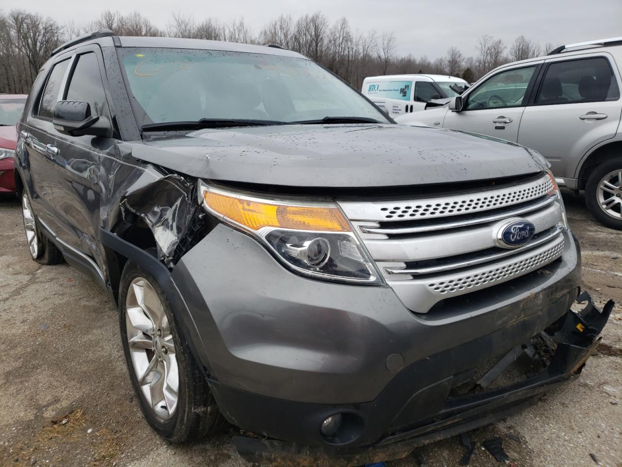 FORD EXPLORER X 2014 with VIN 1FM5K7D82EGC20596 - Photo from auction