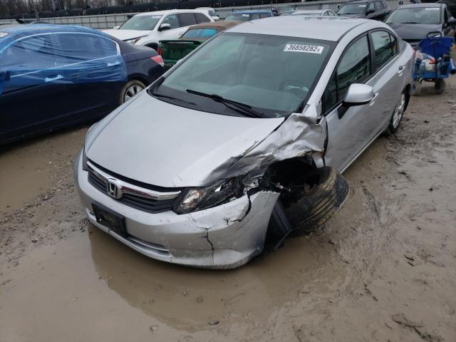 Photo 2 from auction – 2012 HONDA CIVIC LX with VIN 19XFB2F59CE086973