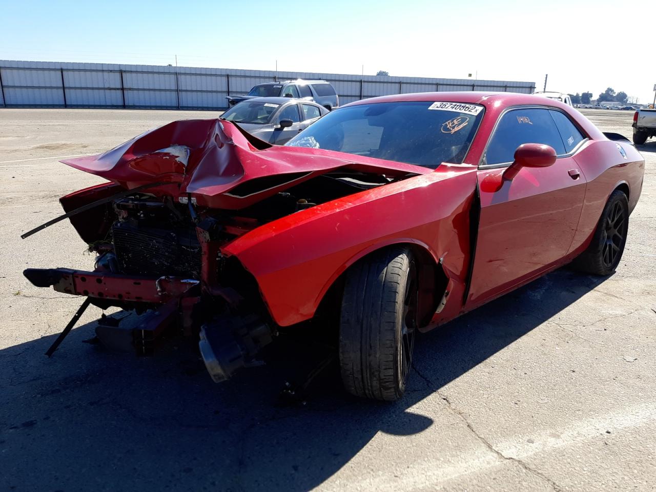 Photo 2 from auction – 2016 DODGE CHALLENGER with VIN 2C3CDZFJ7GH221322