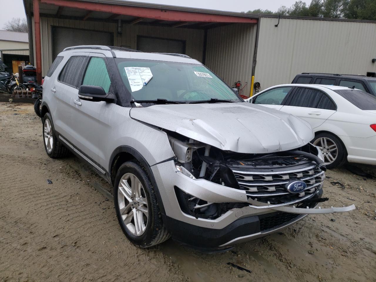 FORD EXPLORER X 2017 with VIN 1FM5K8D85HGC50962 - Photo from auction