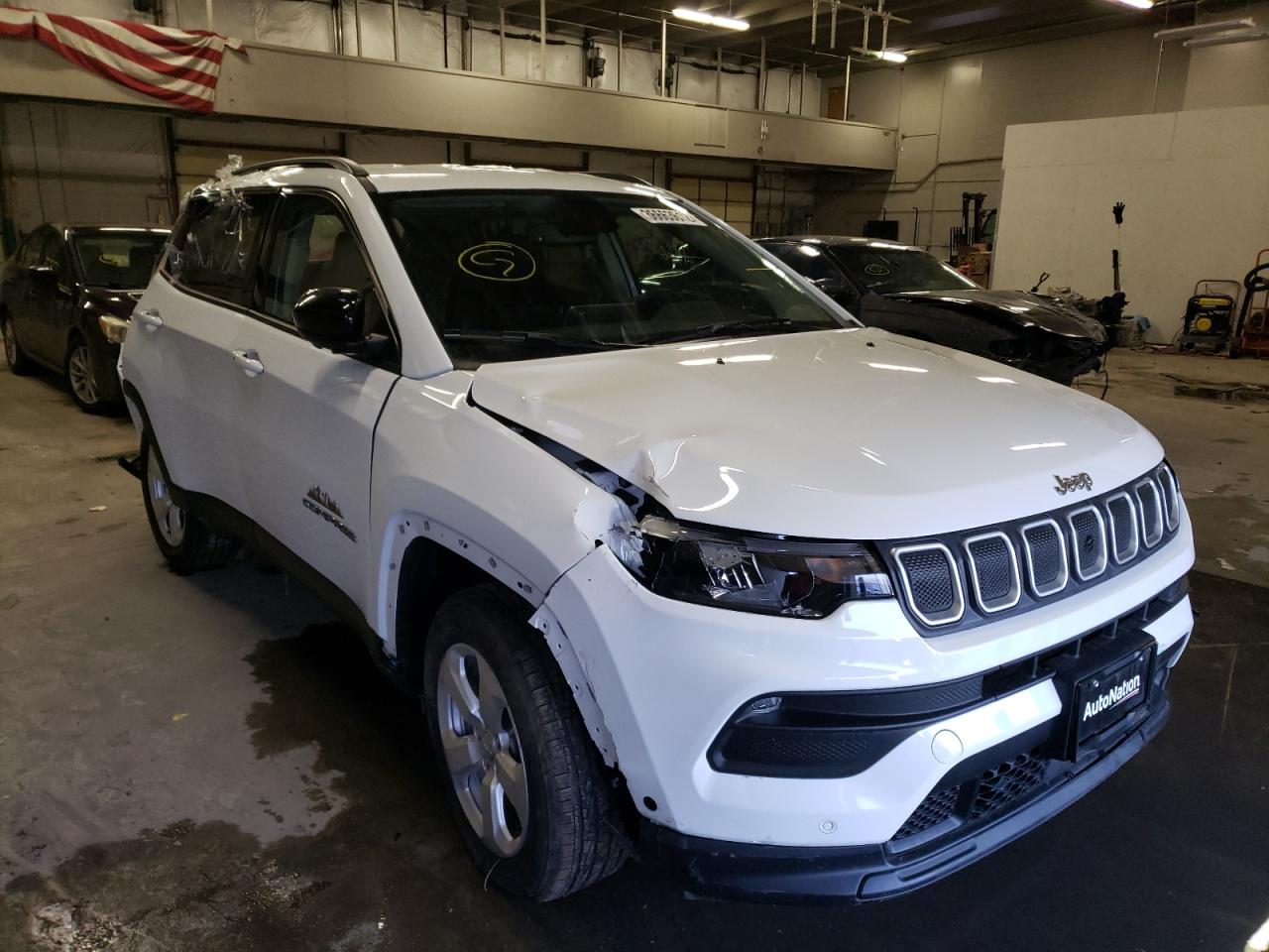 JEEP COMPASS LA 2022 with VIN 3C4NJDBB2NT134544 - Photo from auction