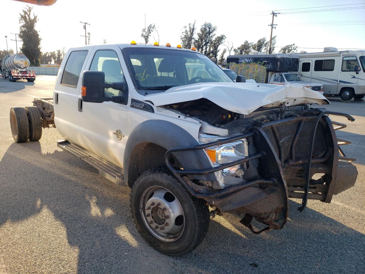 FORD F550 SUPER 2012 with VIN 1FD0W5HT1CEA08704 - Photo from auction