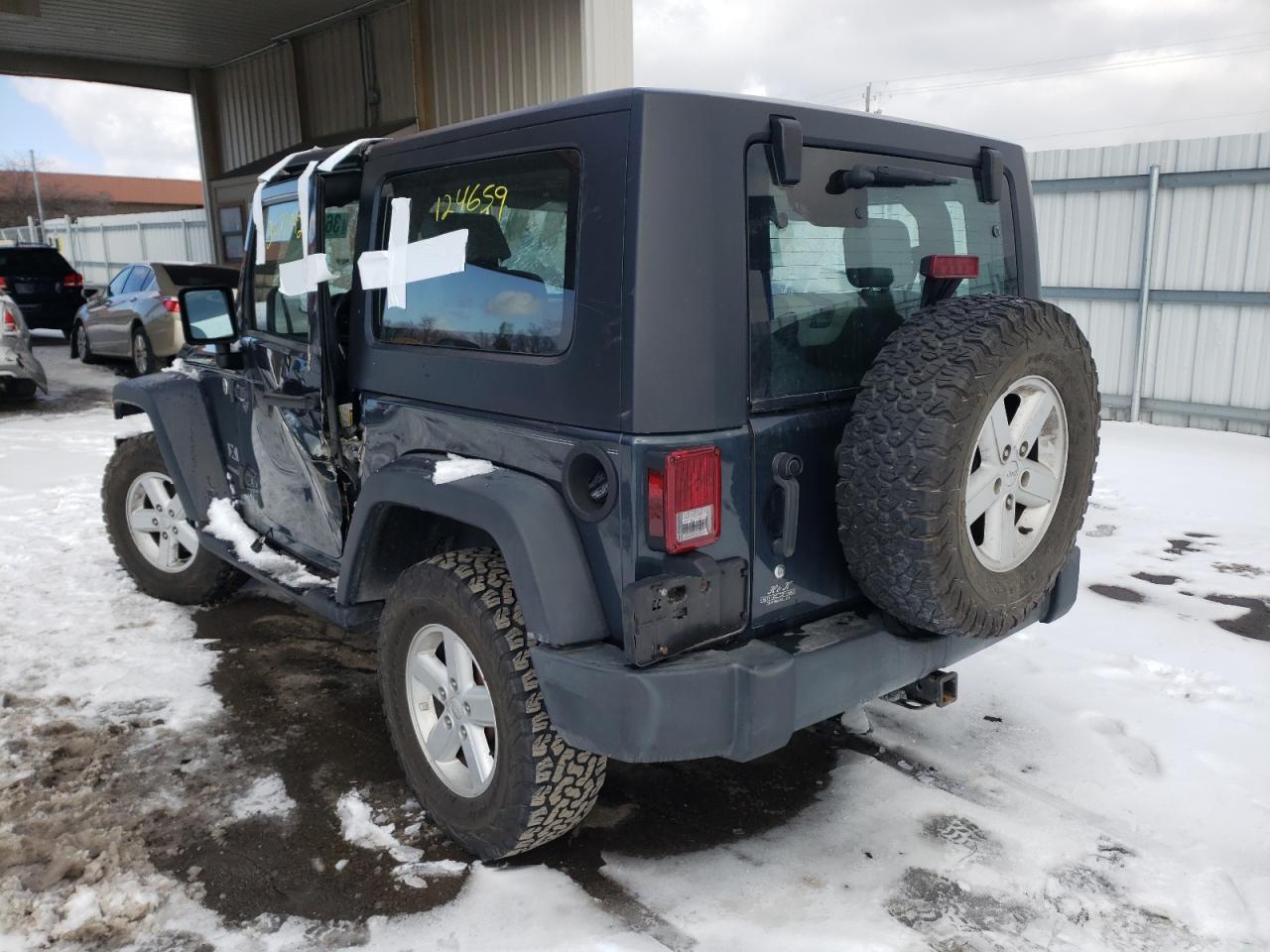 Photo 3 from auction – 2007 JEEP WRANGLER X with VIN 1J4FA24197L124020