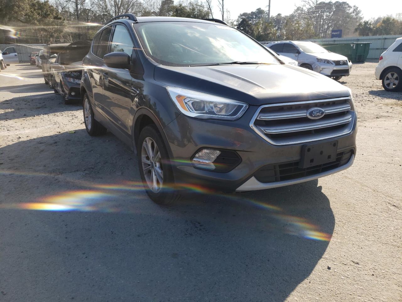 FORD ESCAPE SE 2017 with VIN 1FMCU0GD9HUD73497 - Photo from auction