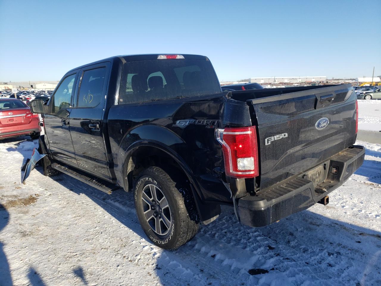 Photo 3 from auction – 2017 FORD F150 SUPER with VIN 1FTEW1EG4HFC69840