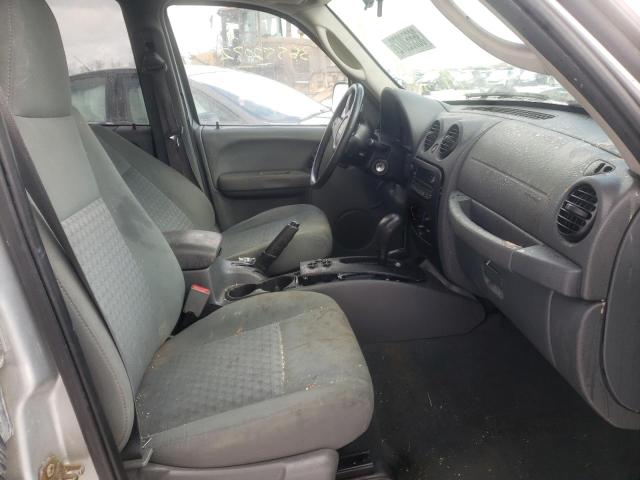 Photo 5 from auction – 2007 JEEP LIBERTY SP with VIN 1J4GL48K37W675300