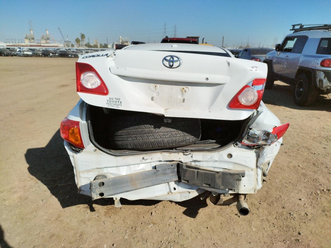 Photo 9 from auction – 2009 TOYOTA COROLLA BA with VIN 1NXBU40E99Z157012
