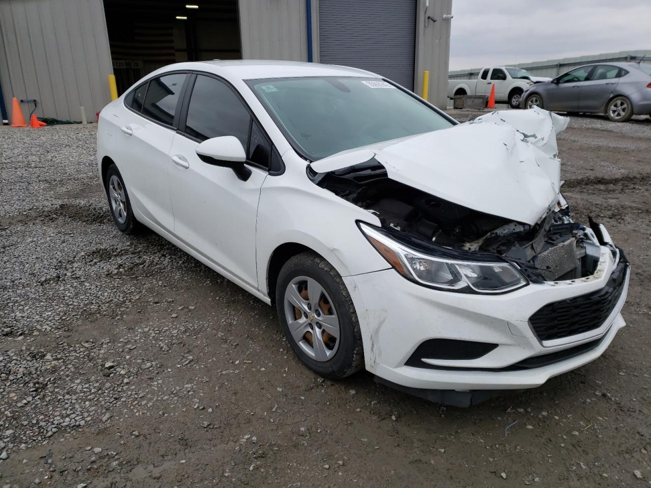 CHEVROLET CRUZE LS 2017 with VIN 1G1BC5SM2H7165430 - Photo from auction