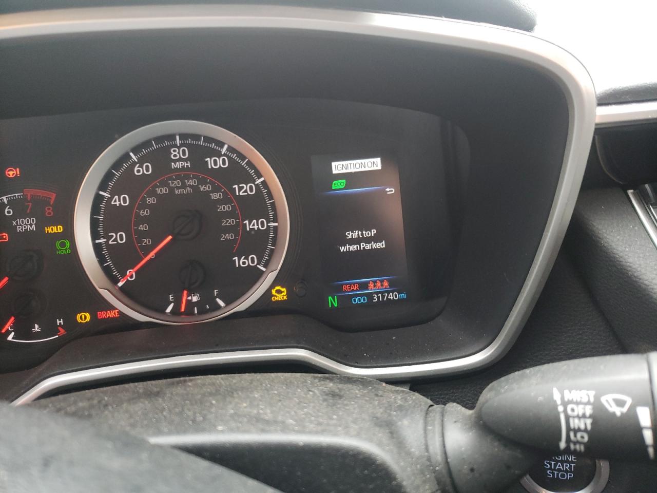 Photo 8 from auction – 2021 TOYOTA COROLLA SE with VIN JTND4MBE6M3135621