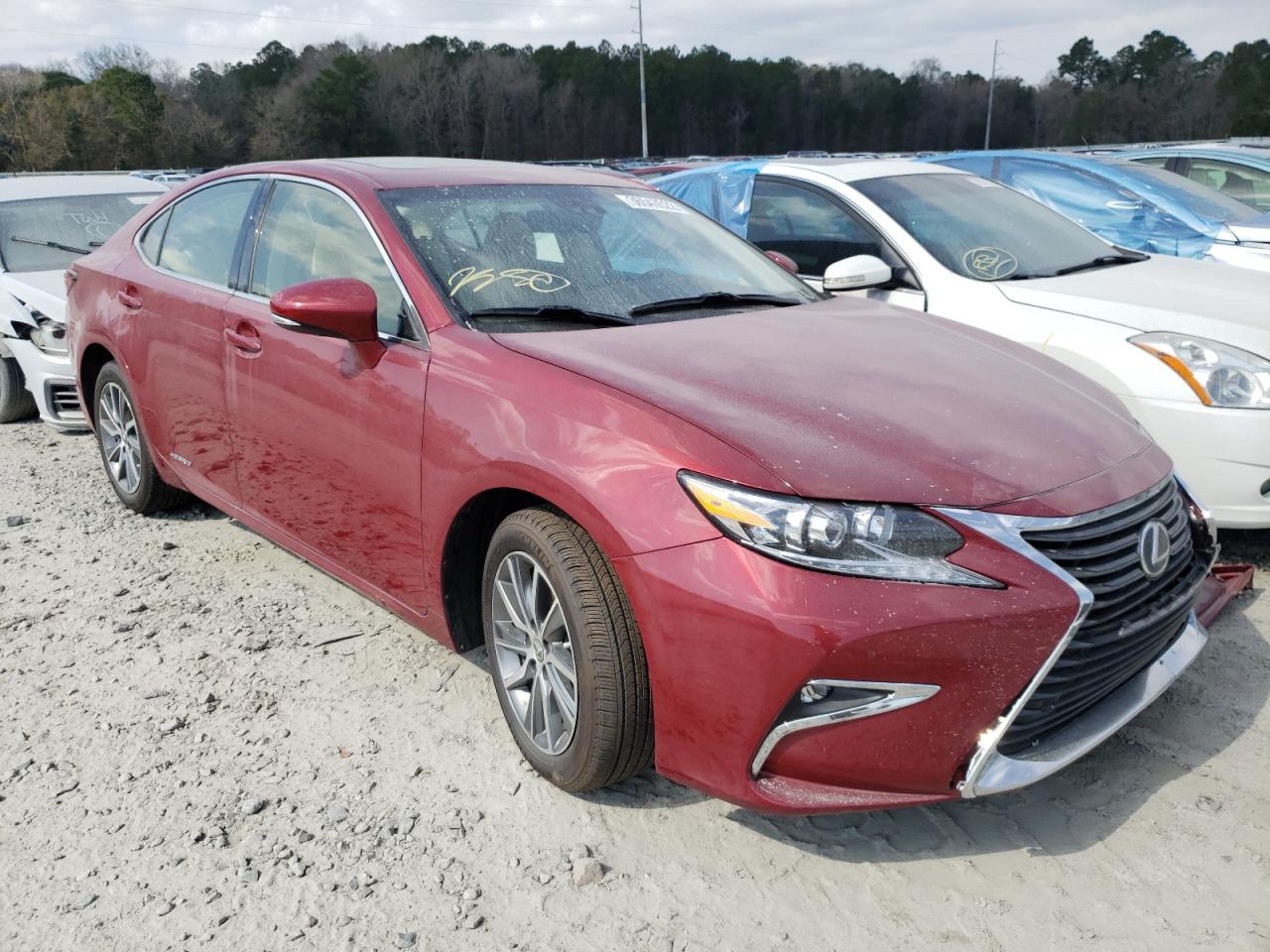 LEXUS ES 300H 2016 with VIN JTHBW1GG7G2106930 - Photo from auction